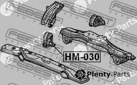 Mounting, engine