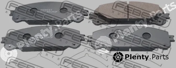 Febest 0101-ASU40F — Brake Pad Set, disc brake