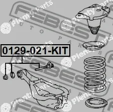 Febest 0129-021-KIT — Camber Correction Screw