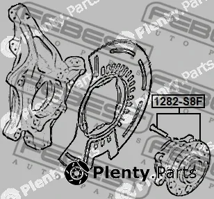 Febest 1282-S8F — Wheel Hub