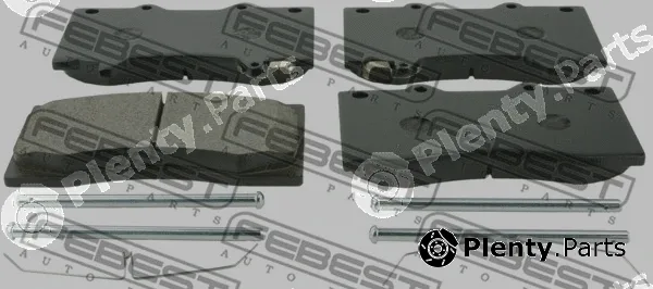 Febest 0201-Y62F — Brake Pad Set, disc brake