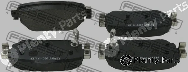 Febest 0201-J11ER — Brake Pad Set, disc brake