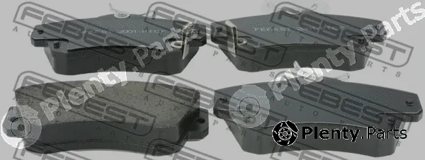Febest 2001-PTCF — Brake Pad Set, disc brake