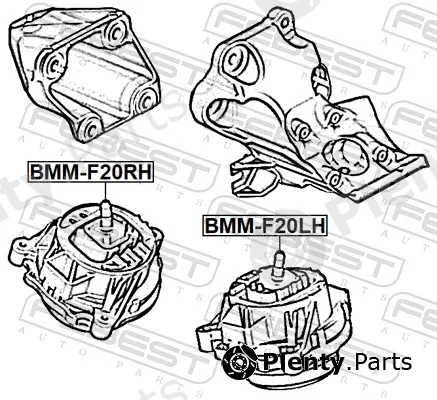 Mounting, engine