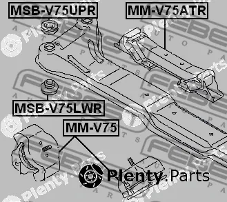 Mounting, engine