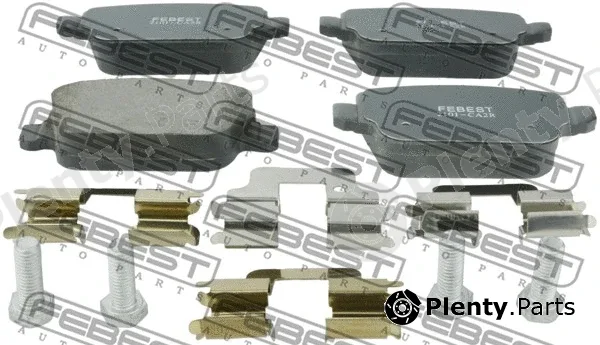 Febest 2101-CA2R — Brake Pad Set, disc brake