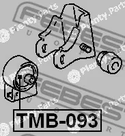 Mounting, engine