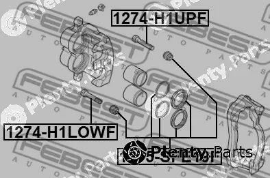 Febest 1275-SFE19F — Repair Kit, brake caliper