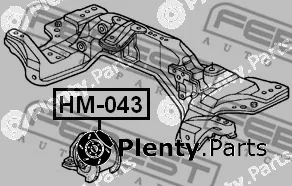 Mounting, engine