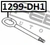 Febest 1299-DH1 — Tow hook