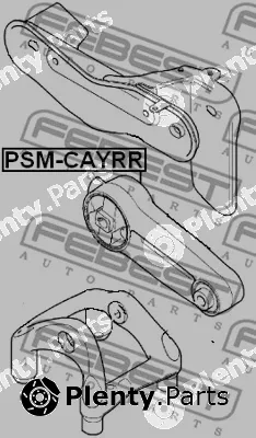 Mounting, engine