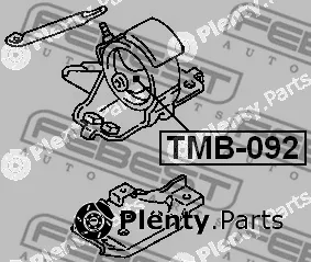 Mounting, engine