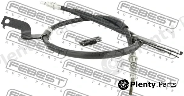 Febest 10100-CAPRH — Cable Pull, parking brake
