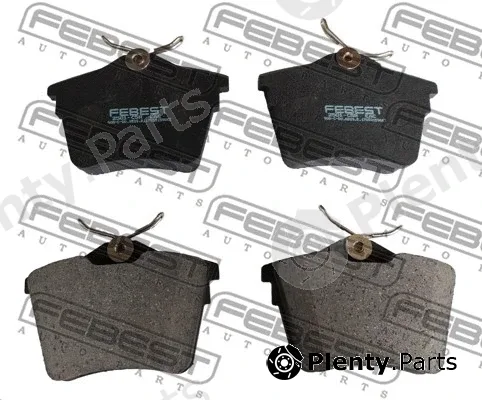 Febest 2501-C5R — Brake Pad Set, disc brake