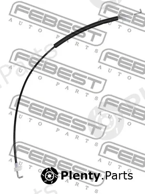 Febest 2599-DCBOXII — Cable Pull, door release