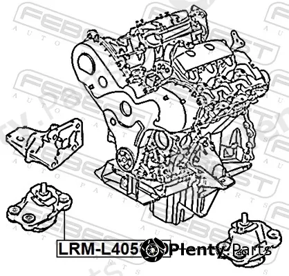 Mounting, engine