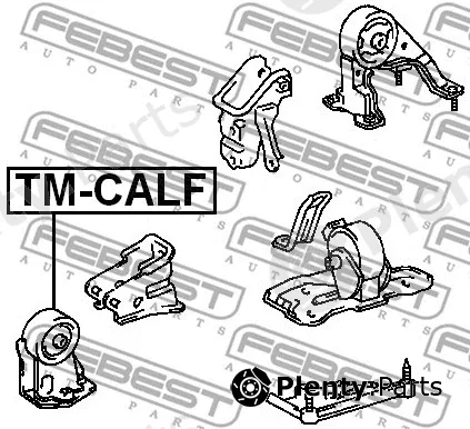 Mounting, engine