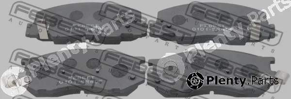 Febest 0101-SR40F — Brake Pad Set, disc brake
