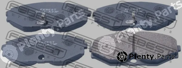 Febest 0201-A33F — Brake Pad Set, disc brake