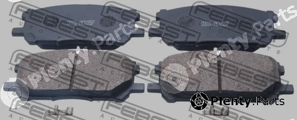 Febest 0101-ACU35F — Brake Pad Set, disc brake