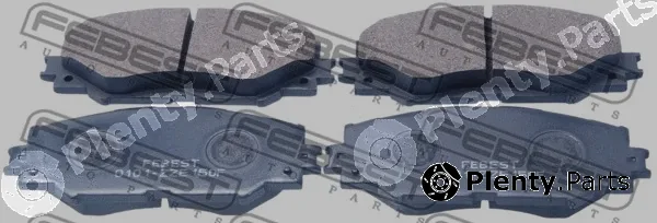 Febest 0101-ZZE150F — Brake Pad Set, disc brake