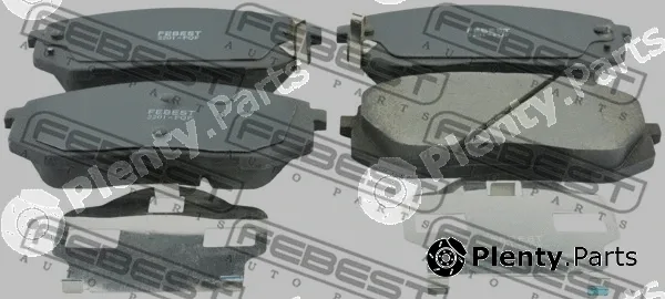 Febest 2201-FQF — Brake Pad Set, disc brake