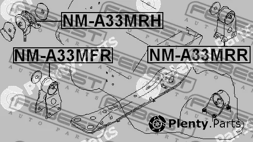 Mounting, engine