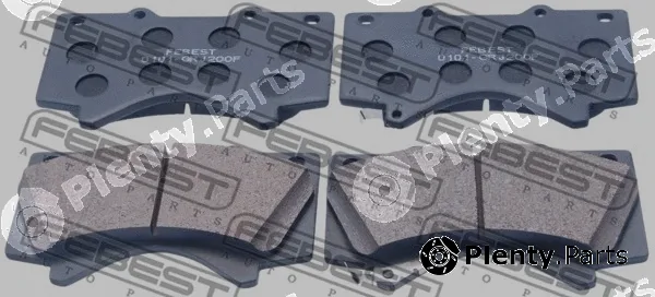 Febest 0101-GRJ200F — Brake Pad Set, disc brake