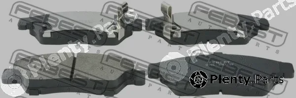 Febest 0701-RH418F — Brake Pad Set, disc brake