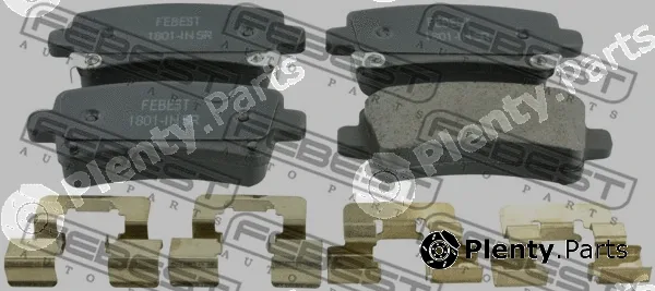 Febest 1801-INSR — Brake Pad Set, disc brake