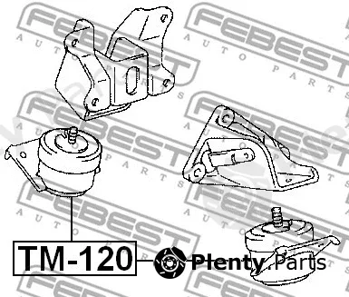 Mounting, engine