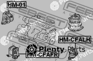 Mounting, engine