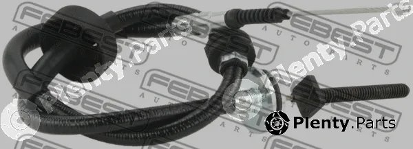 Febest 19100-E70LH — Cable Pull, parking brake
