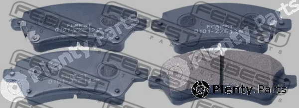 Febest 0101-ZZE121F — Brake Pad Set, disc brake
