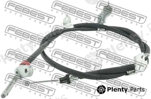 Febest 0299-T31PCRH — Cable Pull, parking brake