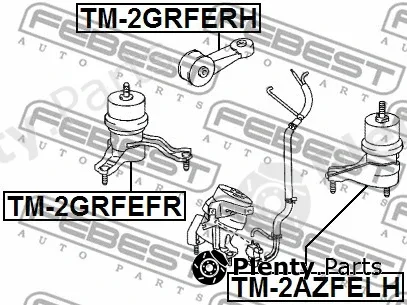 Mounting, engine