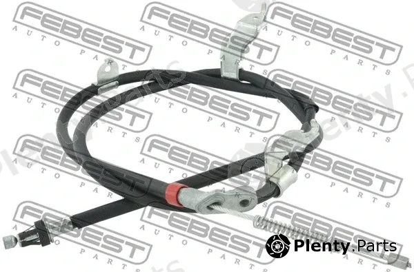Febest 0299-T31PCLH — Cable Pull, parking brake