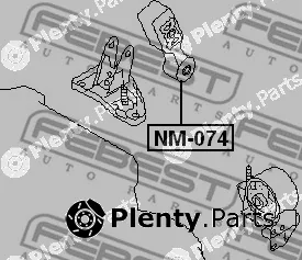 Mounting, engine