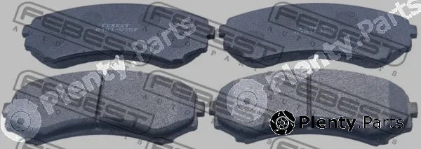 Febest 0401-V75F — Brake Pad Set, disc brake