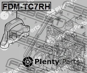Mounting, engine