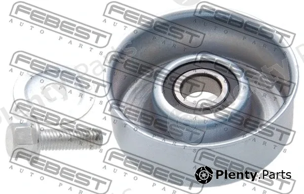 Febest 0487-KB4T — Tensioner Pulley, V-ribbed belt