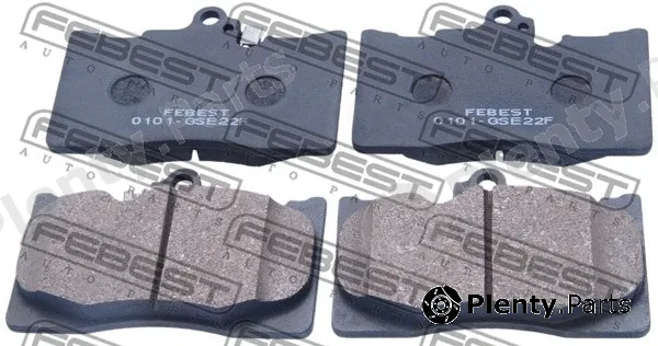 Febest 0101-GSE22F — Brake Pad Set, disc brake