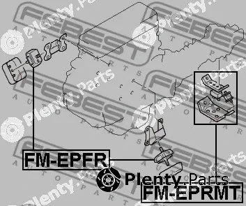 Mounting, engine