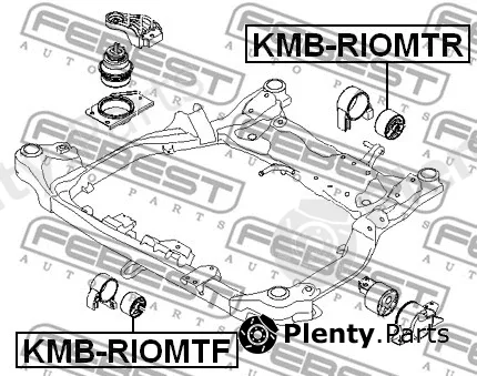 Mounting, engine