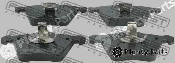 Febest 2701-XC90F — Brake Pad Set, disc brake