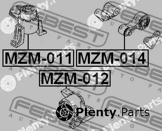 Mounting, engine