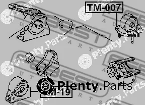 Mounting, engine