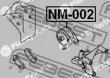 Mounting, engine