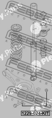 Febest 1229-024-KIT — Camber Correction Screw