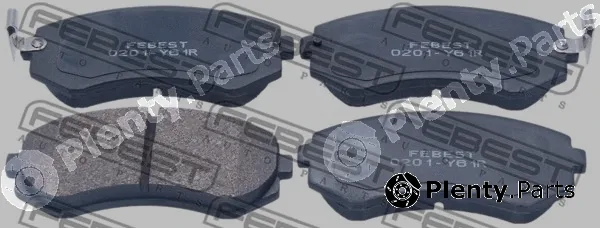Febest 0201-Y61R — Brake Pad Set, disc brake